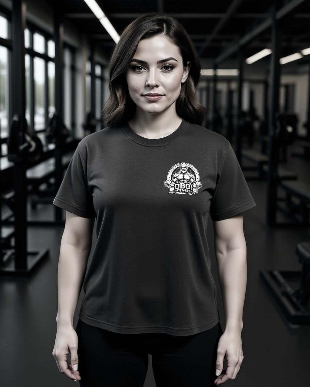 Heavy Oversized Acid Wash Bodybuilder Tshirt