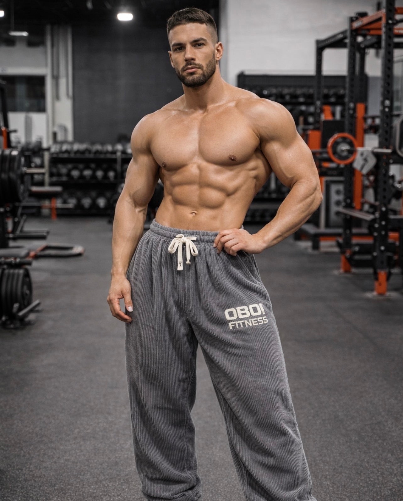 Unisex Baggy Cord Joggers