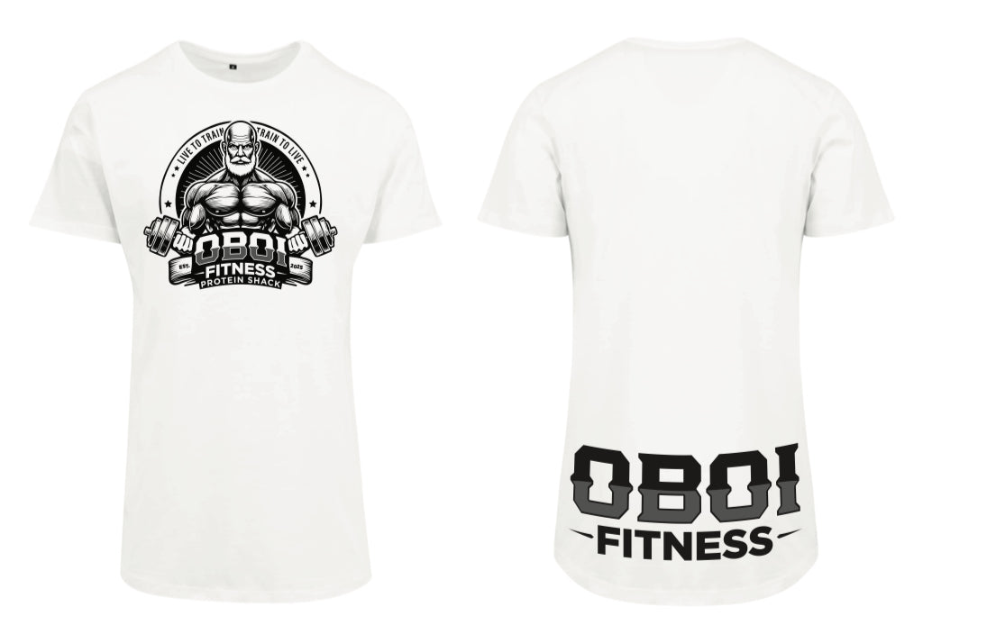 Drop Hem Short Sleeve T-shirt