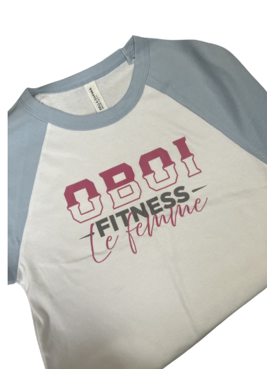 Short Sleeve Le Femme Raglan